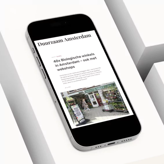 Biologische winkels in Amsterdam